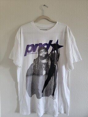 PartyNextDoor White Short Sleeve Graphic T-Shirt Size XL